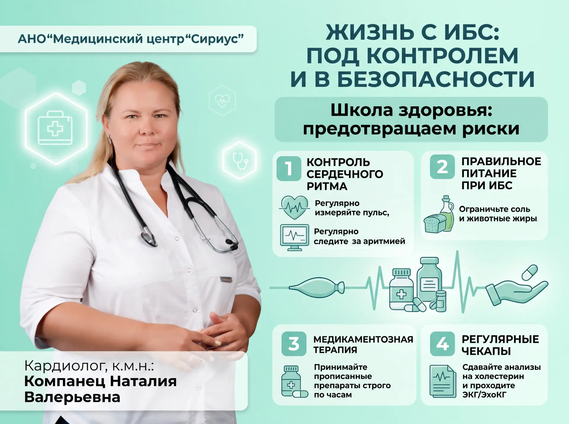 Ишемическая болезнь сердца: знание — первый шаг к здоровому сердцу
