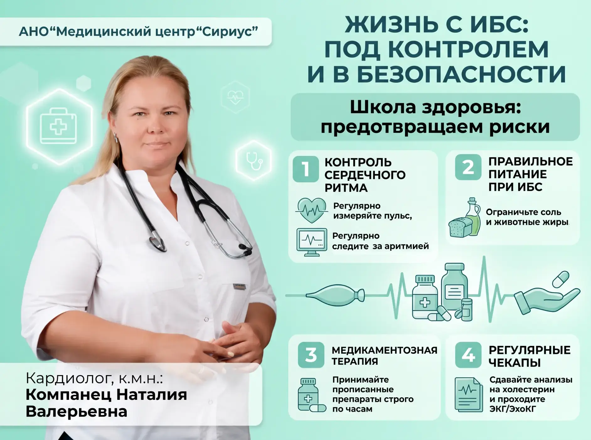 Ишемическая болезнь сердца: знание — первый шаг к здоровому сердцу