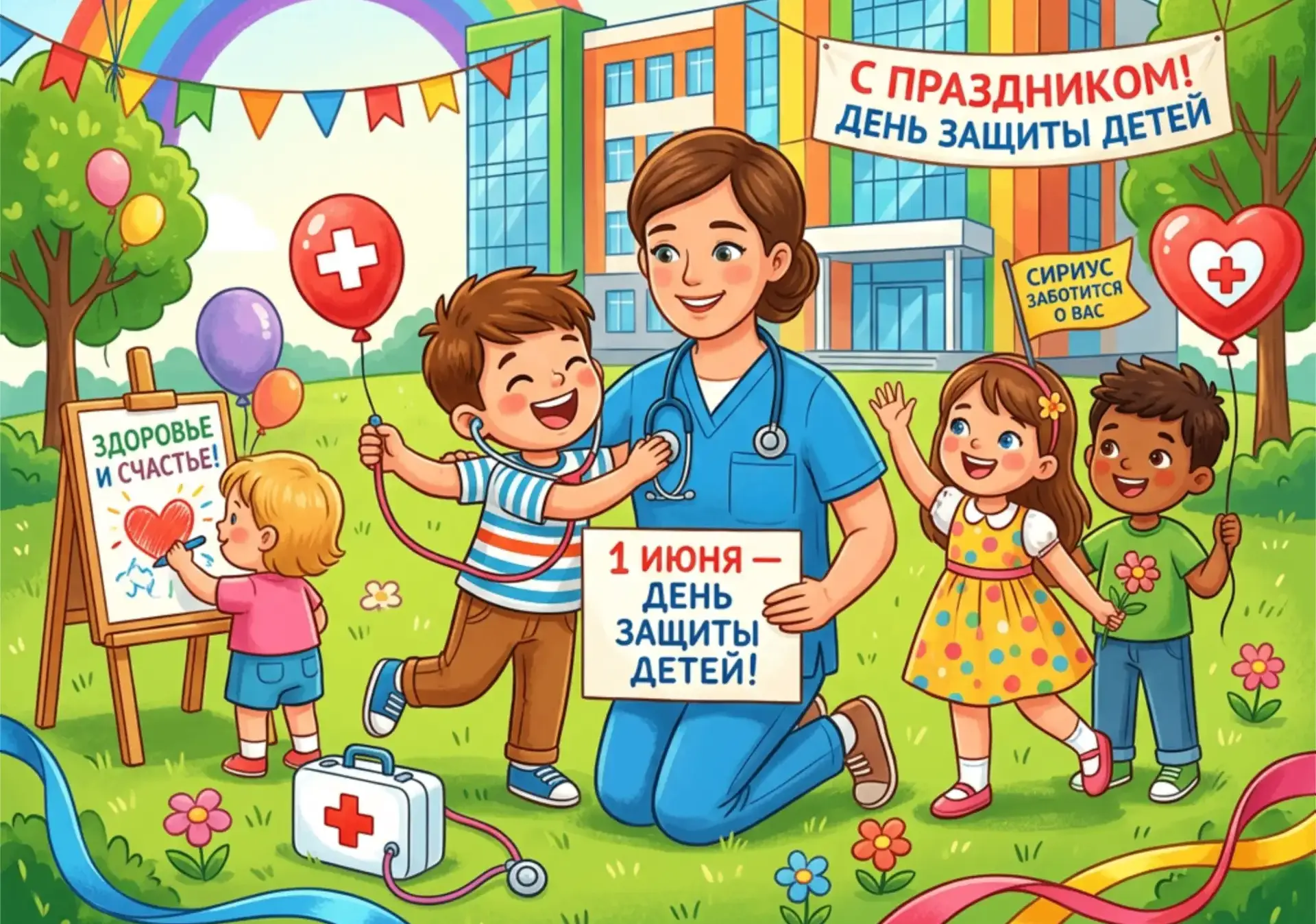 1 июня — Международный день защиты детей